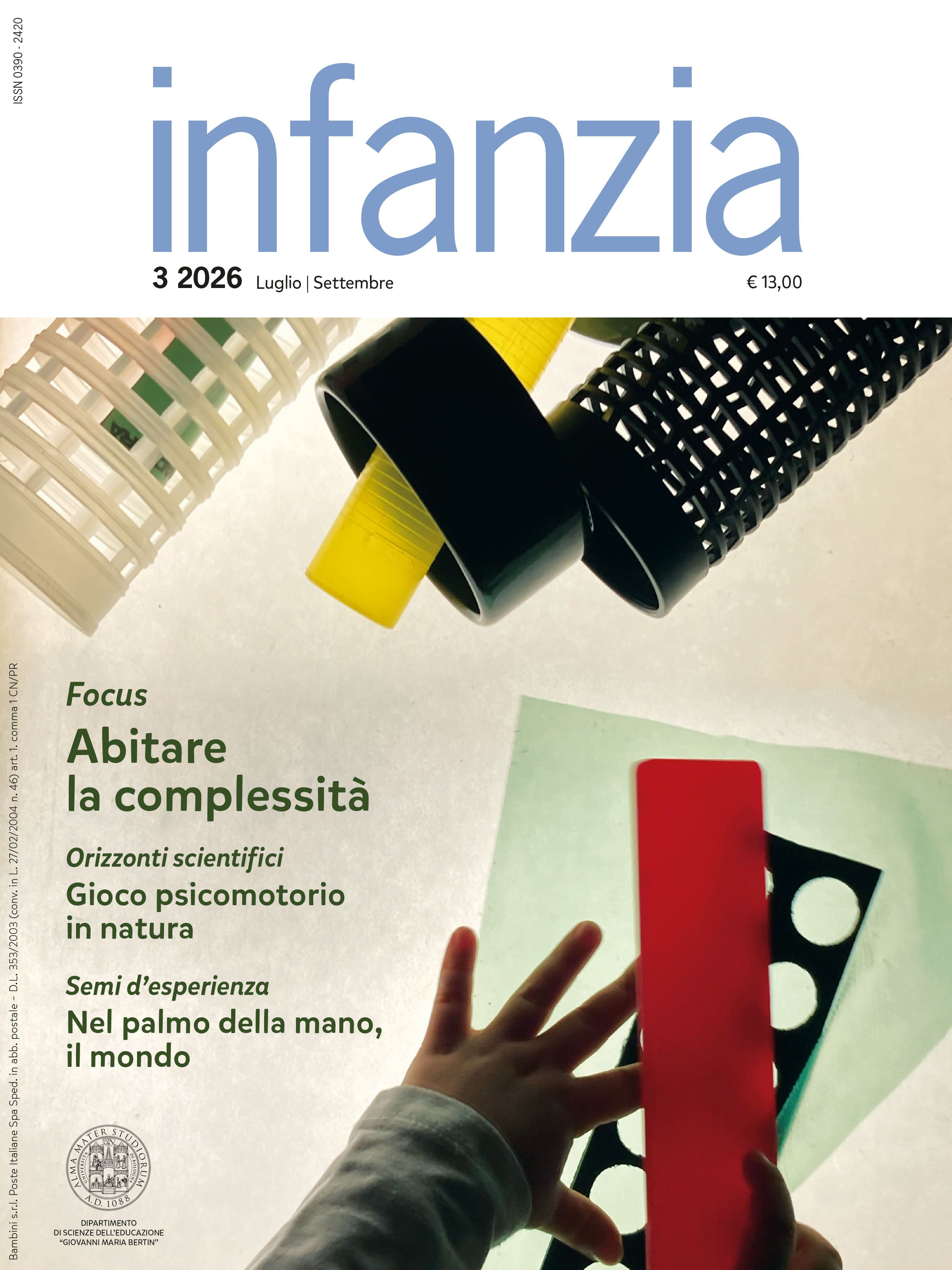 Copertina rivista Infanzia