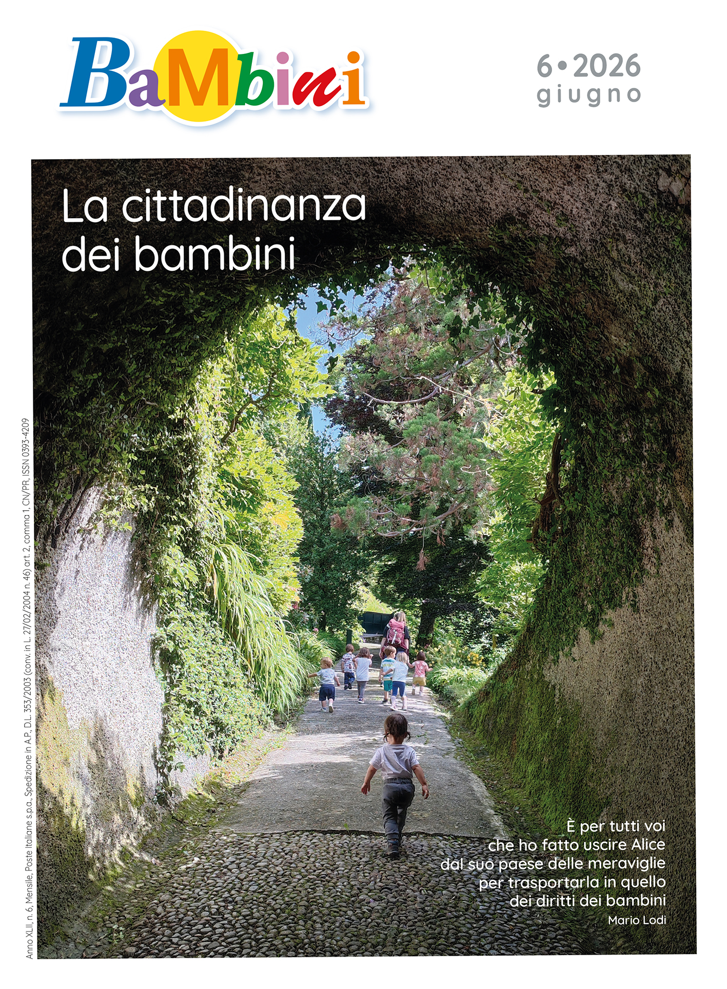 Copertina rivista Bambini