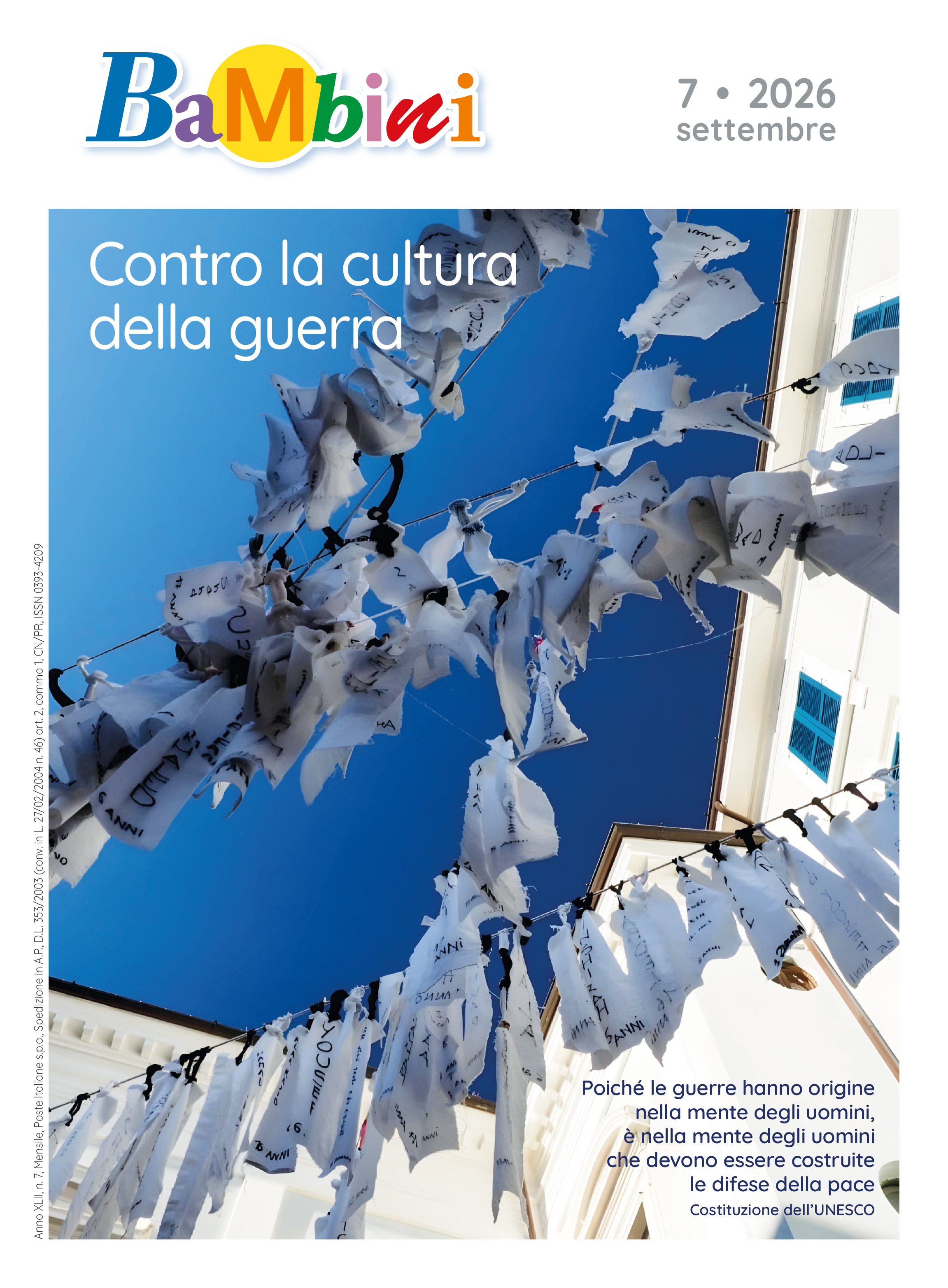 Copertina rivista Bambini